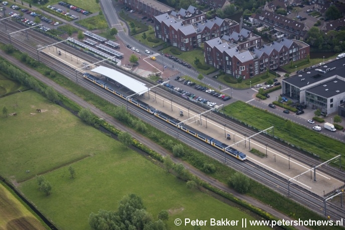 Luchtfoto station Abcoude - www.luchtfotografie.org