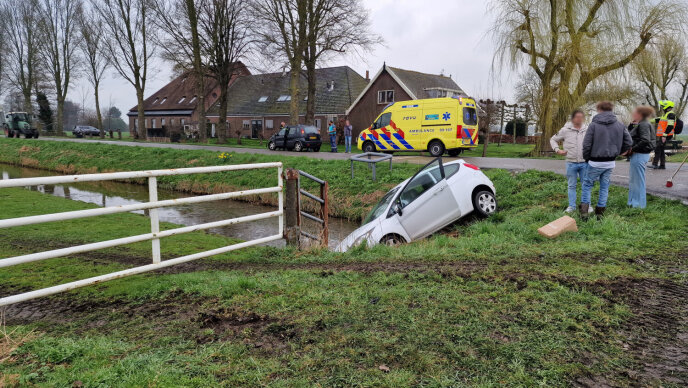 Ongeluk op kruispunt Westerlandweg Mijdrecht