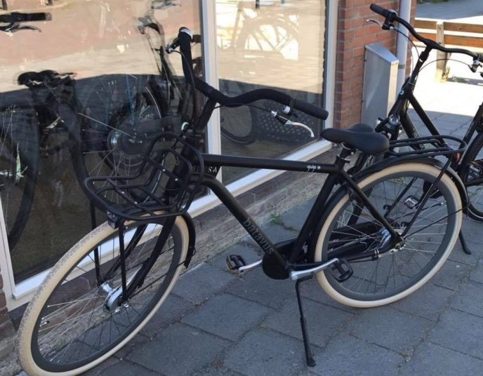 Een van de gestolen fietsen.