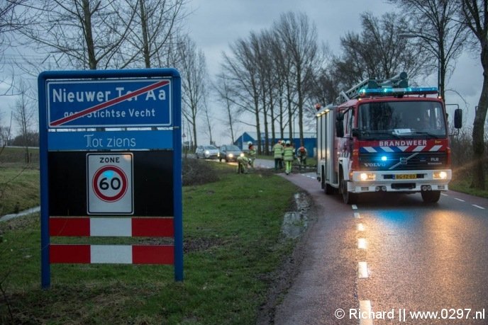 Boom over de Ter Aaseweg Nieuwer Ter Aa