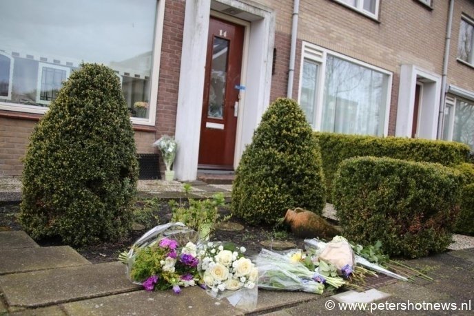 Bloemen bij de woning in Mijdrecht