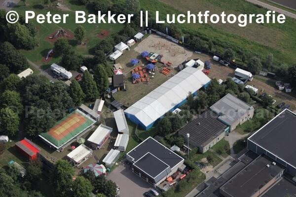 Luchtfoto Wilnis Festival 2013