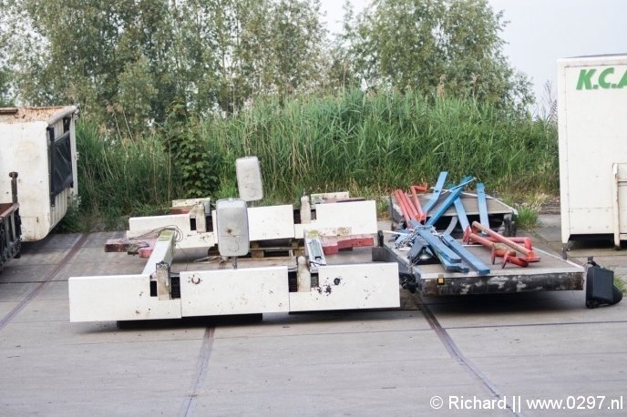 De brug ligt al op het gemeentewerf