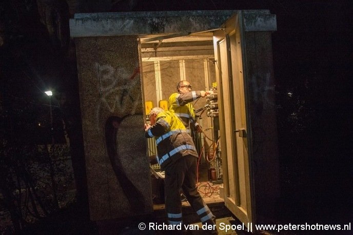 Monteurs steden bezig met herstel