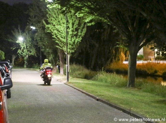 De politie zette direct een grote zoekactie op