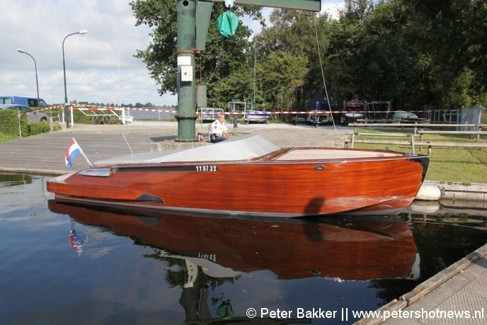 De boot van de verdachten