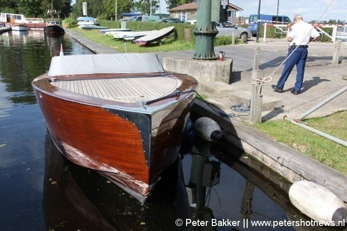 De boot van de verdachten