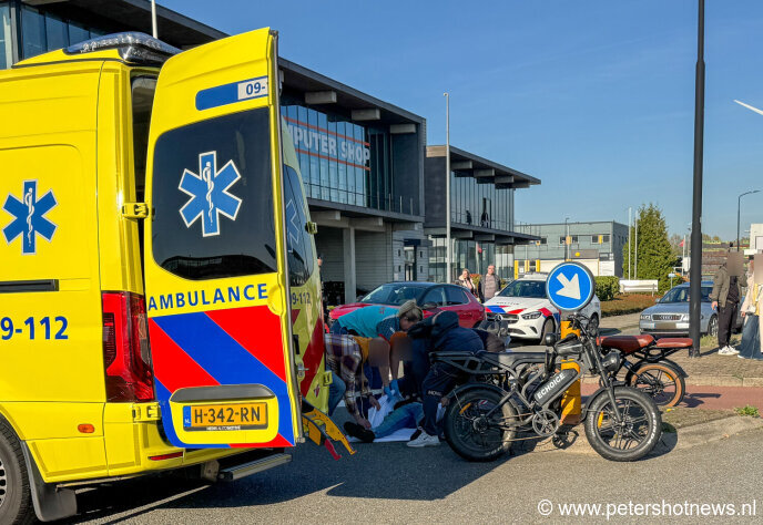 Fatbike bestuurder gewond bij ongeluk in Mijdrecht