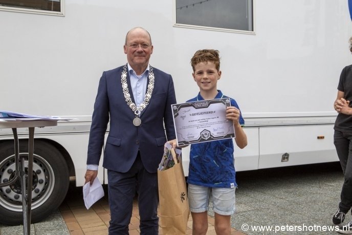 3e prijs voor Finn uit Mijdrecht