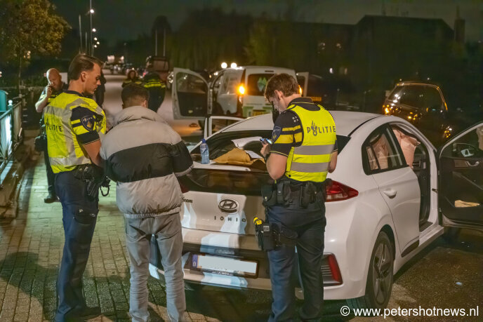 De bestuurder werd aangehouden