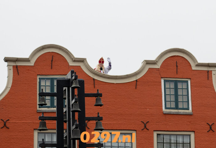 Mijdrecht, Sinterklaas zat vast op het dak