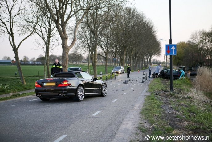 De Mercedes kwam vanaf de andere kant (en had dus geen voorrang)