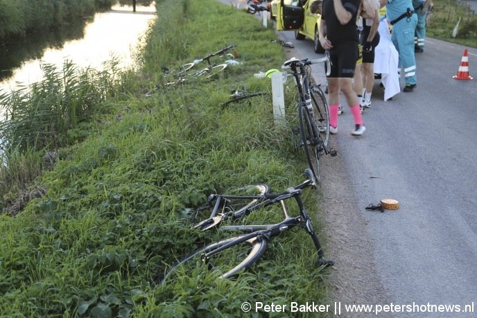 Fietsen totaal vernield