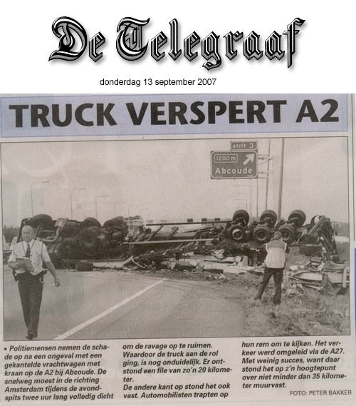 De Telegraaf || 13 september 2007